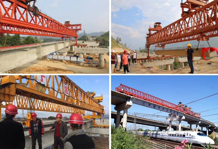 High reliability high security bridge launching crane beam erection crane bridge girder erection crane