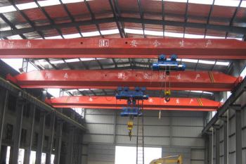 단일 거더 오버 헤드 크레인 2 톤