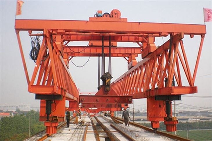 Heavy Duty Beam Launcher Working Principle Gantry Crane