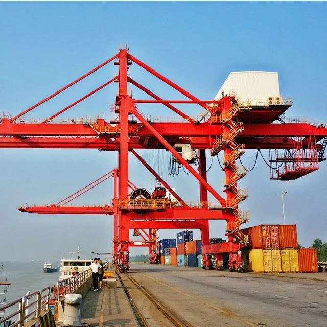 50 Ton Rail Mounted Container Gantry Crane